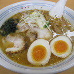 Curry Ramen Jentoru Men Yayoi Ten - こくみそラーメン＋あじ玉