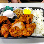 ゆうふく弁当 - とり唐揚げ弁当（もも・みそ味）（２０１５年１月）