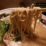 無敵のおやじ - 久留米バリの細ストレート麺