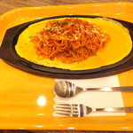 ビストロタカハシ - 鉄板ナポリタンスパゲティ　７５０円　【　２０１５年２月　】2