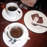 Freelance - 【2015年2月】３倍コーヒー（600円）×２＆チョコレートケーキ（350円）