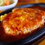 Oishinbo - チーズハンバーグステーキ３００グラム＠１１７０円