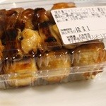 Jidoriya Atore Oimachi Ten - 焼き鳥ファミリーパック5本(醤油タレ) 540円。