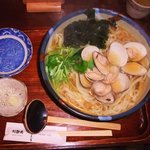 利静庵 甚五郎 - 料理写真:はまぐりうどん