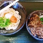 Hanamaru Udon Gifu Yanazu Ten - 丼セット　550円