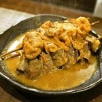 Sasayasa - 2015.1 串煮込み（1皿3串600円）