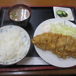 Tonkatsu Daimaru - チキンカツ定食５２０円