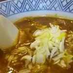 六文亭 - かれーうどんですハーフ509円