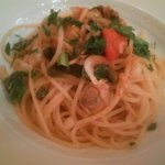 RISTORANTE REGA - 桜エビと菜の花のパスタ