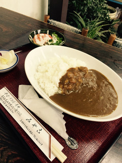 Miyako - 蕎麦屋のカレーは⭐️⭐️⭐️⭐️みたいなので！グー