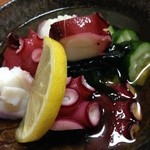 Sho - H.25.3.12.夜 たこ酢 500円