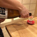 日本酒バル　Ｇｉｎ蔵 - 獺祭純米大吟醸磨き三割九分 五勺700円