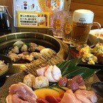 鶏とりお - 料理写真:食べ飲み放題1,600円～（税抜）