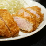 Mochibuta Tonkatsu Taiyo - ロースかつ定食１６５０円