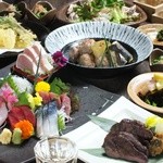 Tohoku no Umaimono to Jizake Mimasu Mitsukura Sendai Ekimae Honten - 宴会料理！