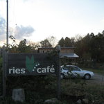 ries cafe - 看板