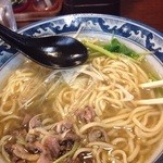 支那そば屋 - 炭火焼鳥塩ラーメン