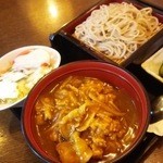 手打屋 - カレー丼セット1080円