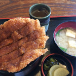 三好野 - 料理写真:ミニソースかつ丼 ¥700