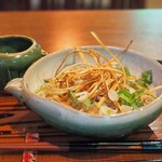 又達 - 料理写真:梅だれぶっかけ蕎麦