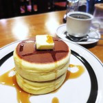 Pinocchio - ホットケーキ、ブレンドコーヒー