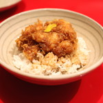 銀座 天一 - あやめ膳　（小海老かき揚げ丼）　(2015/04)