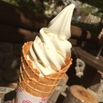 カフェグランド - 濃厚ソフトクリーム 370円