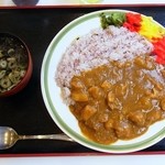 Higashiyamato Shiyakusho Shokudo - カレーライス￥380（わかめスープ付き）