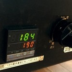 Dotonbori Tachikawa Ten - 2.鉄板の温度が180℃を超えたら油をひく