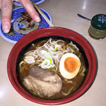 Muten Kura Zushi Yokohama Izumi Ten - 旨辛とんこつラーメン