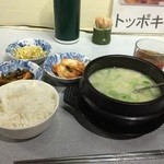 Korean Katei Ryori Seoul Ya - コラーゲンスープのランチ(^O^)／