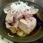 38965903 - 黒豚豆腐（メニュー名は失念しましたが「名物」だそうです）