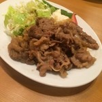 39183611 - 焼肉定食の焼肉