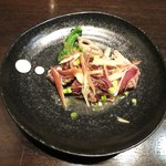 Teppanyaki grow Roppongi Ten - シェフの海鮮一品　千葉県　鰹のタタキ