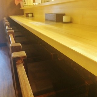 We also have counter seats!