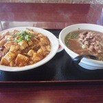 Taiwanese Fukutei Isehara Ten - 台湾味噌ラーメン＋麻婆飯