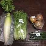 道の駅 根来さくらの里 - 地元で作られた野菜を購入。