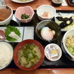 朝日屋 - '15/07/19 大サービス定食（税込1,080円）