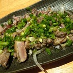 やきとり 吉鳥 - 地鶏の炙り焼き