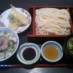 いろり - ねぎとろ丼ざるセット