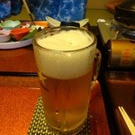 はるみや旅館 - 生ビール648円