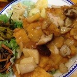 Narutoya Yokaichi - ☆日替わり〜鶏のキノコあんかけ定食〜¥500☆