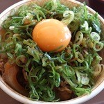 すき家 - ねぎ玉牛丼(並)