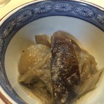 甚兵衛 - お通し（茄子の煮びたし）