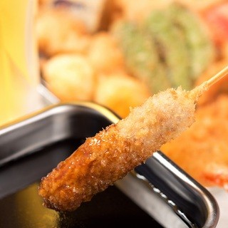 More than 30 varieties available, from classic to unusual! Enjoy authentic kushikatsu ◎