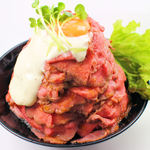 Red Rock Ame Mura Ten - ●ローストビーフ丼（大盛）●当店人気ナンバー1