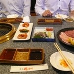 焼肉花ふく - 料理写真:待ちに待った焼肉が来ました。