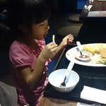 紅家 - お子様定食、エビフライや豚カツは美味しかった。