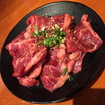 Shichirin Yakiniku Anan Kashimada Ten - 熟成カルビ（３９０円＋税）２０１５年９月