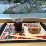 マクドナルド - アイスコーヒー、ハンバーガー